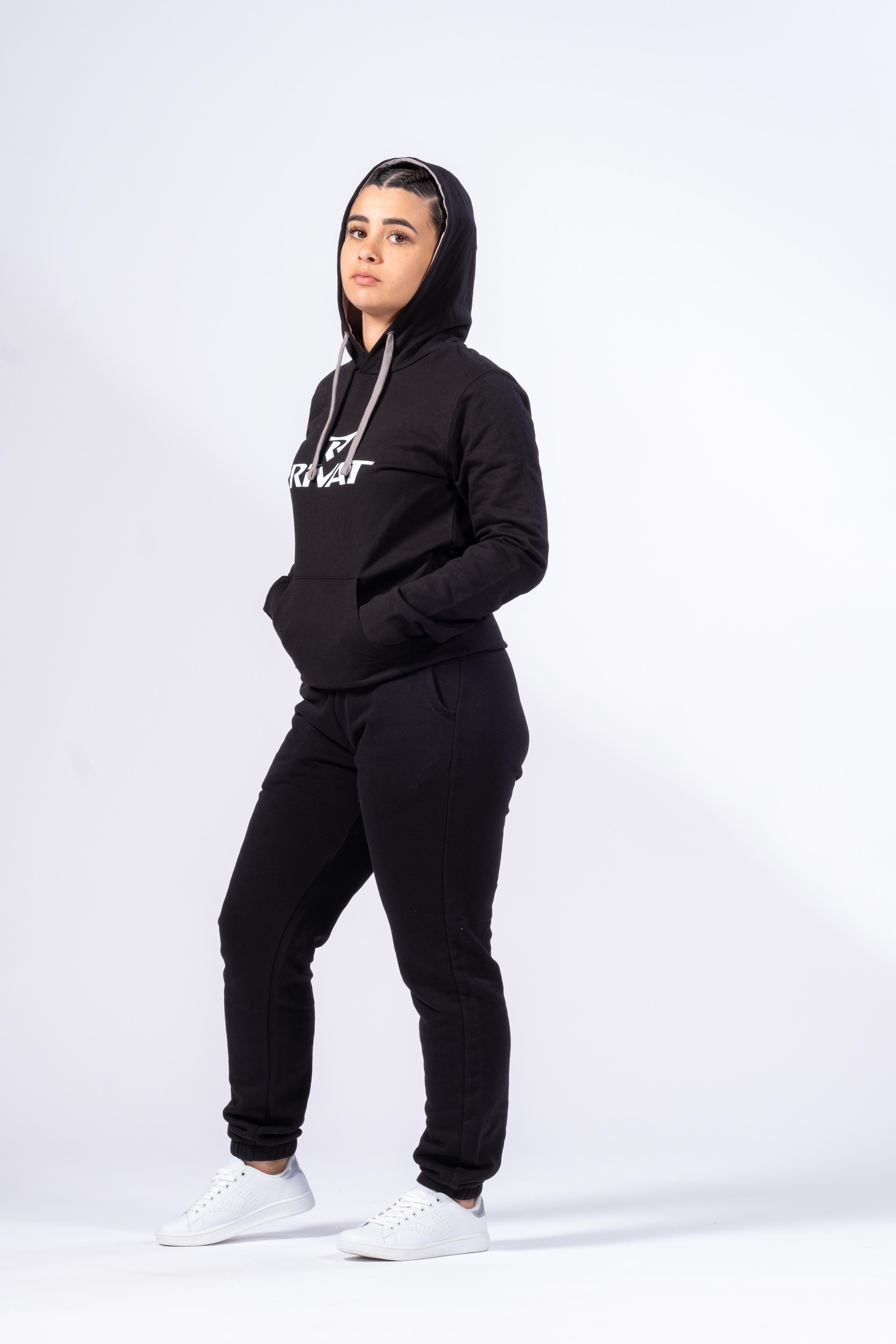 JOGGING ECOLÓGICO PARA MUJER - NEGRO