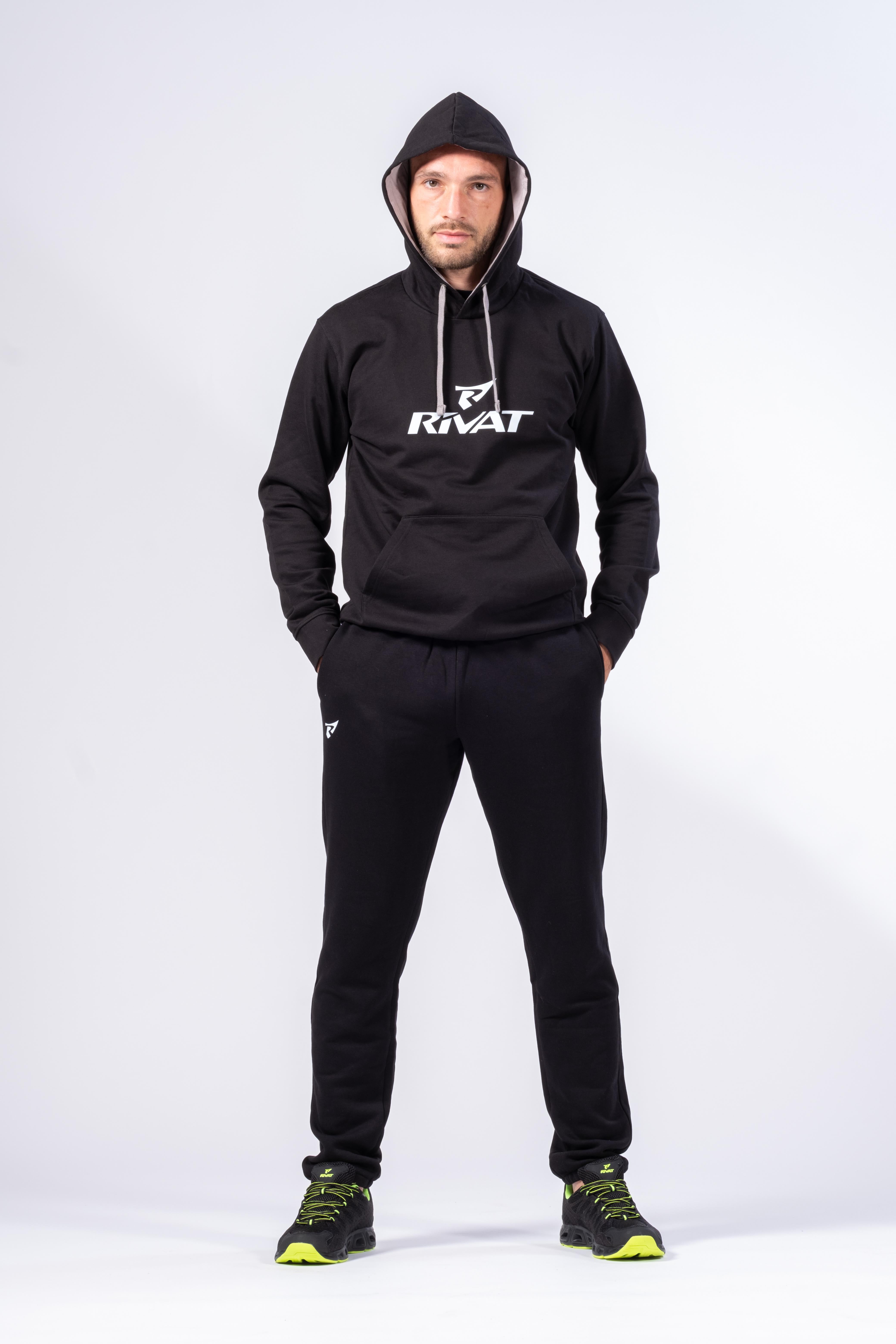 JOGGING ECOLÓGICO PARA HOMBRE - NEGRO