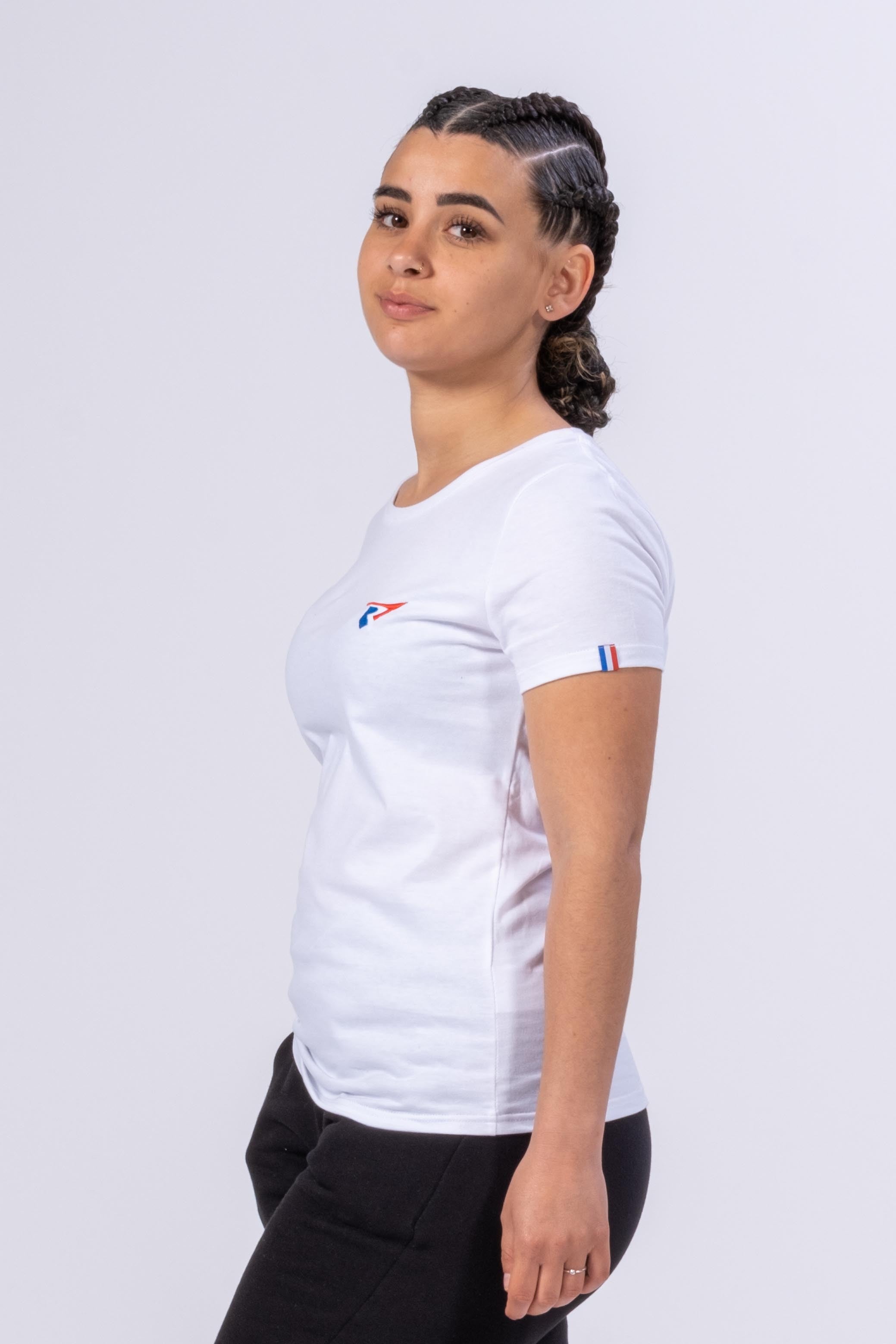 BIO-T-SHIRT FÜR FRAUEN - WEISS