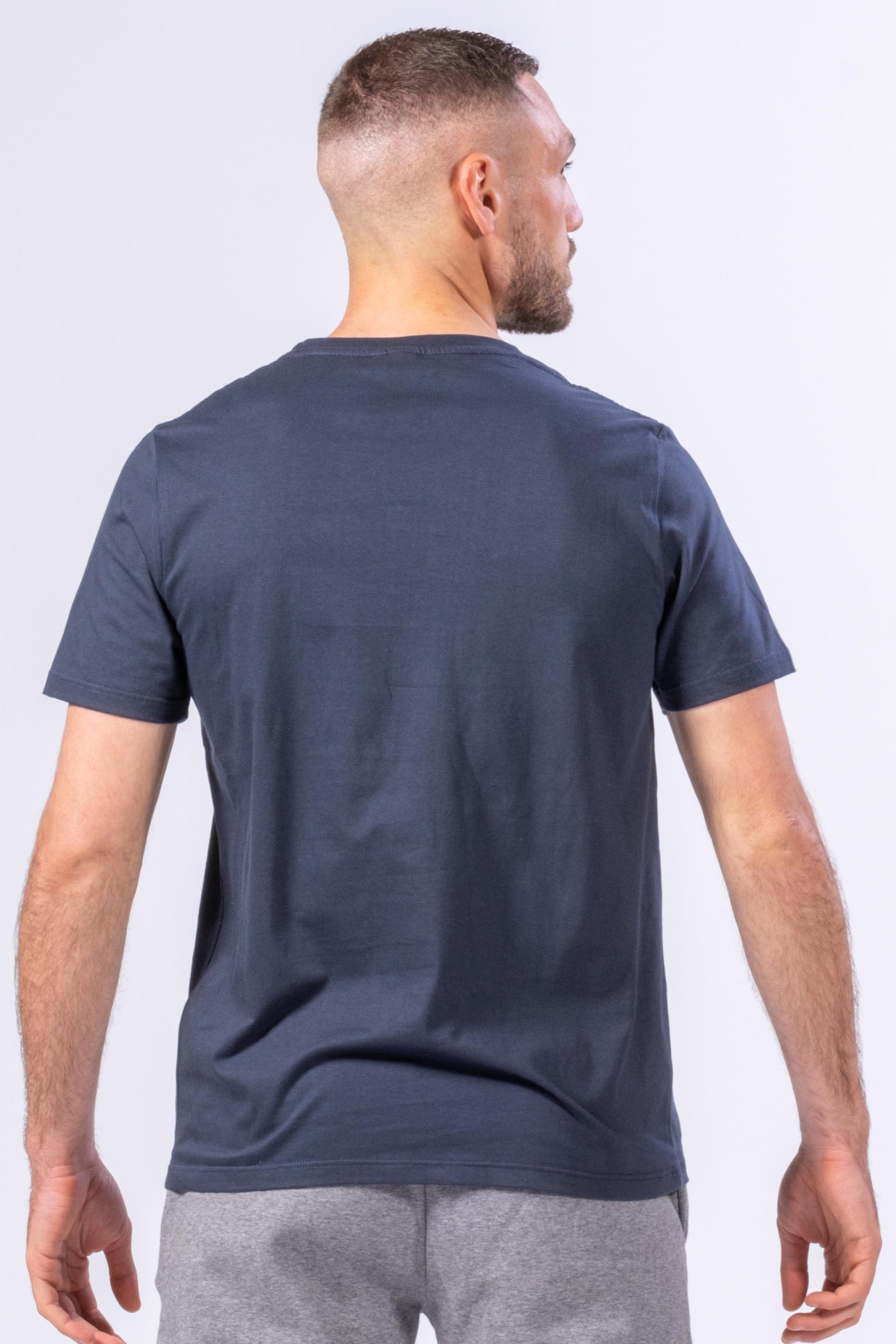BIO-T-SHIRT FÜR MÄNNER - MARINEBLAU
