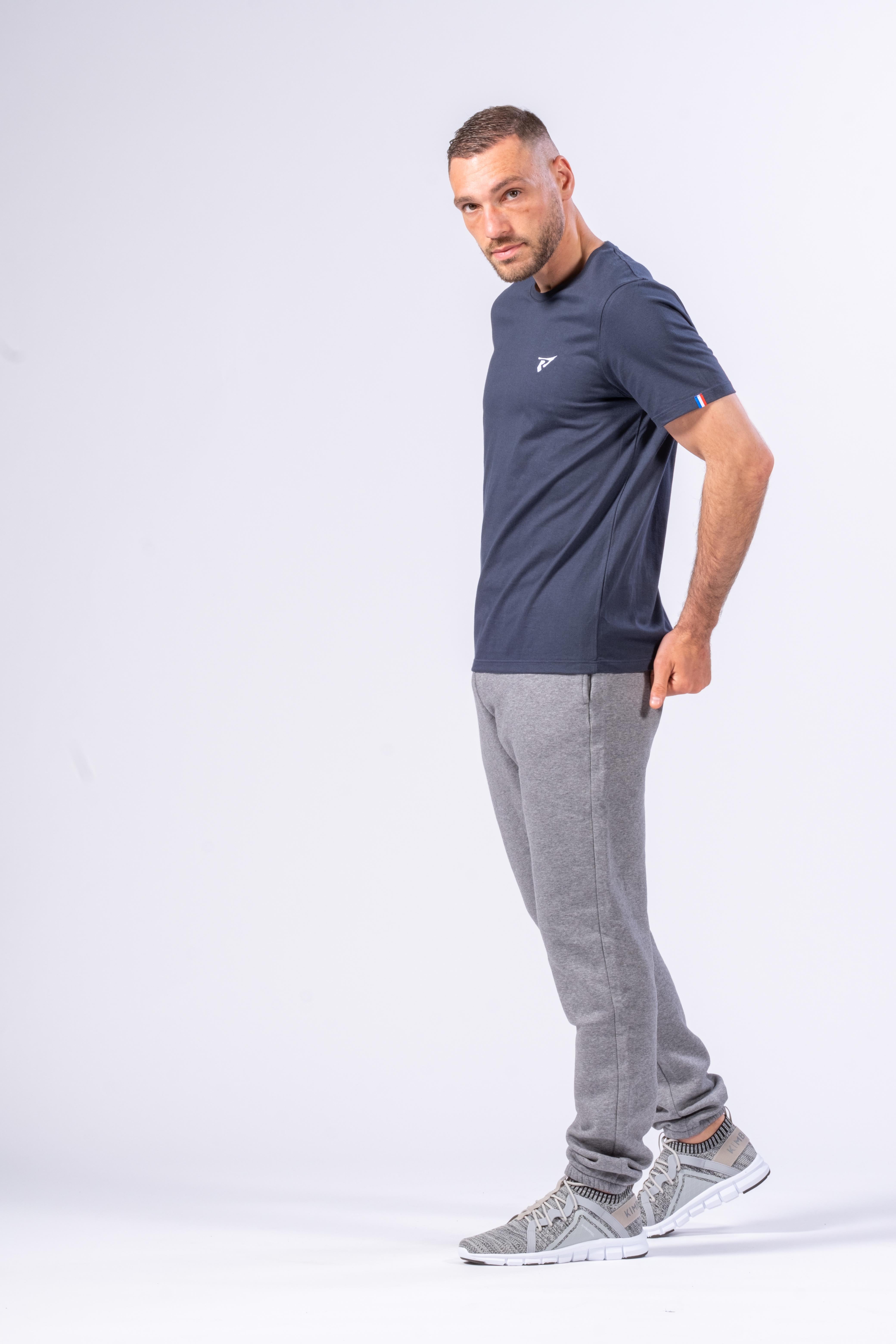 BIO-T-SHIRT FÜR MÄNNER - MARINEBLAU