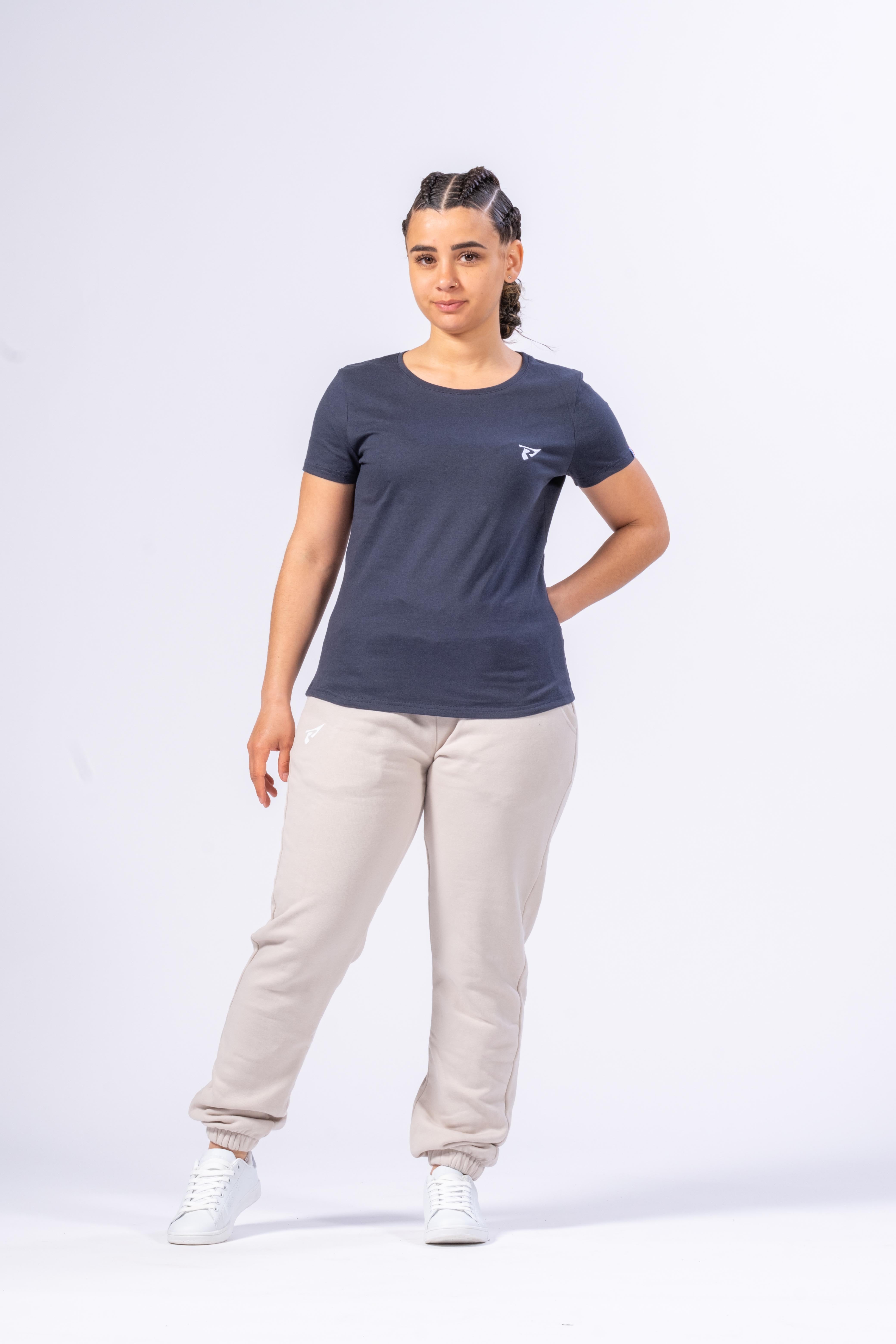 UMWELTFREUNDLICHER JOGGINGANZUG FÜR FRAUEN - CREME