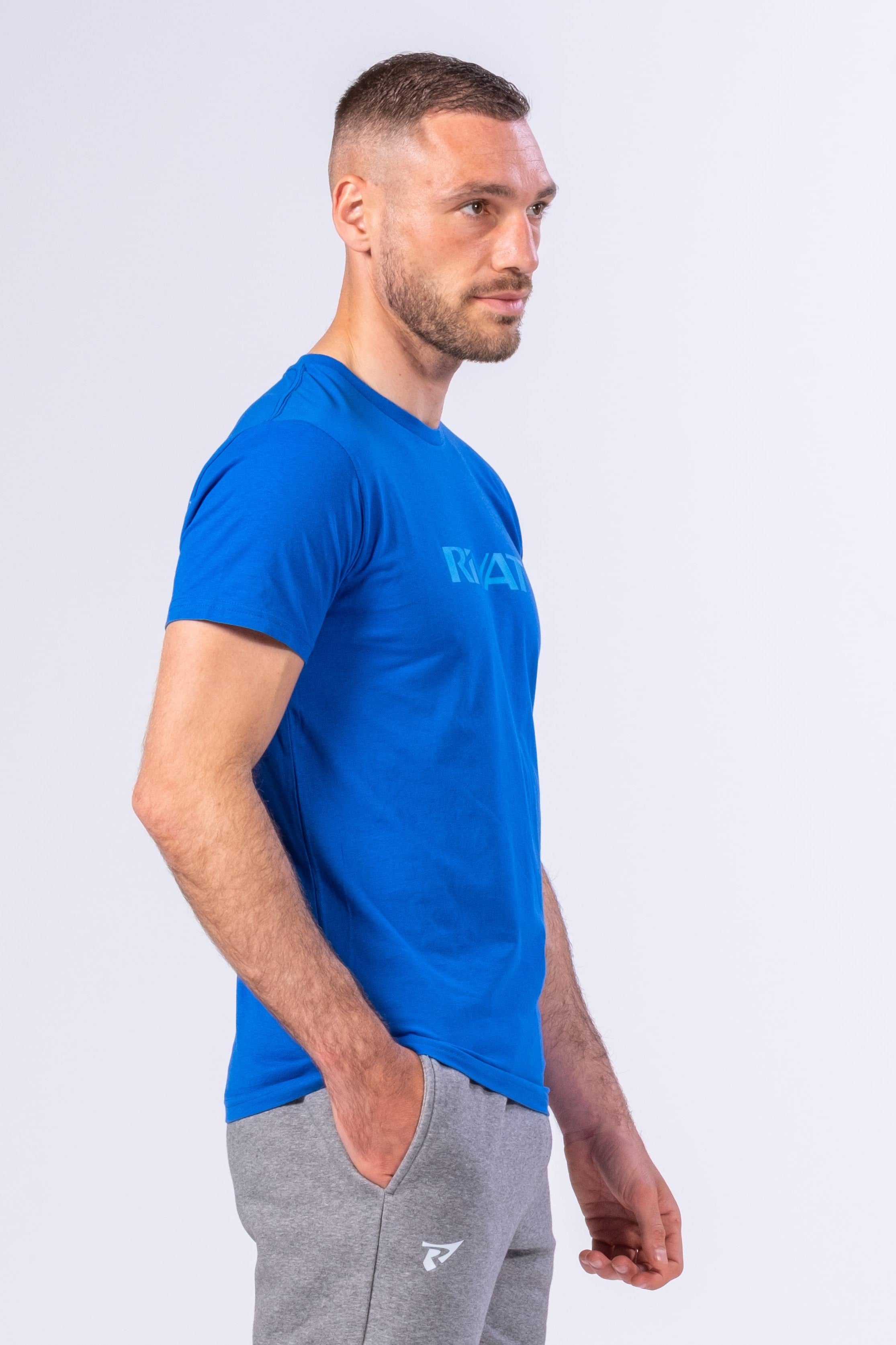 CAMISETA ORGANIC INSPIRE HOMBRE - AZUL