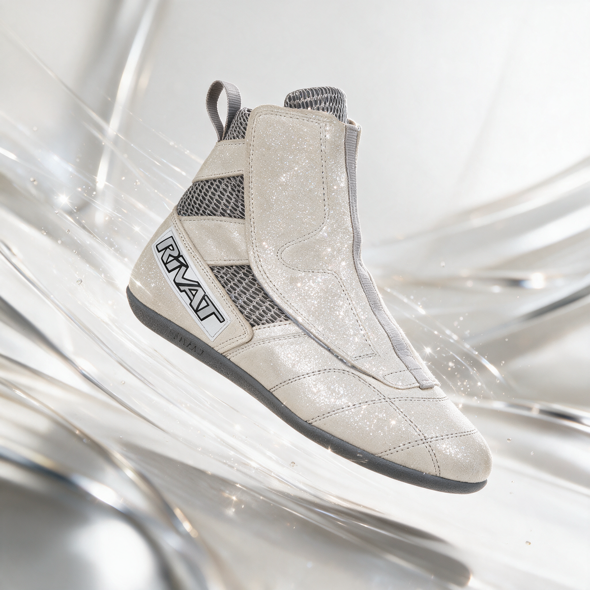 FRANSE BOKSSCHOENEN - F1 DEVON WIT