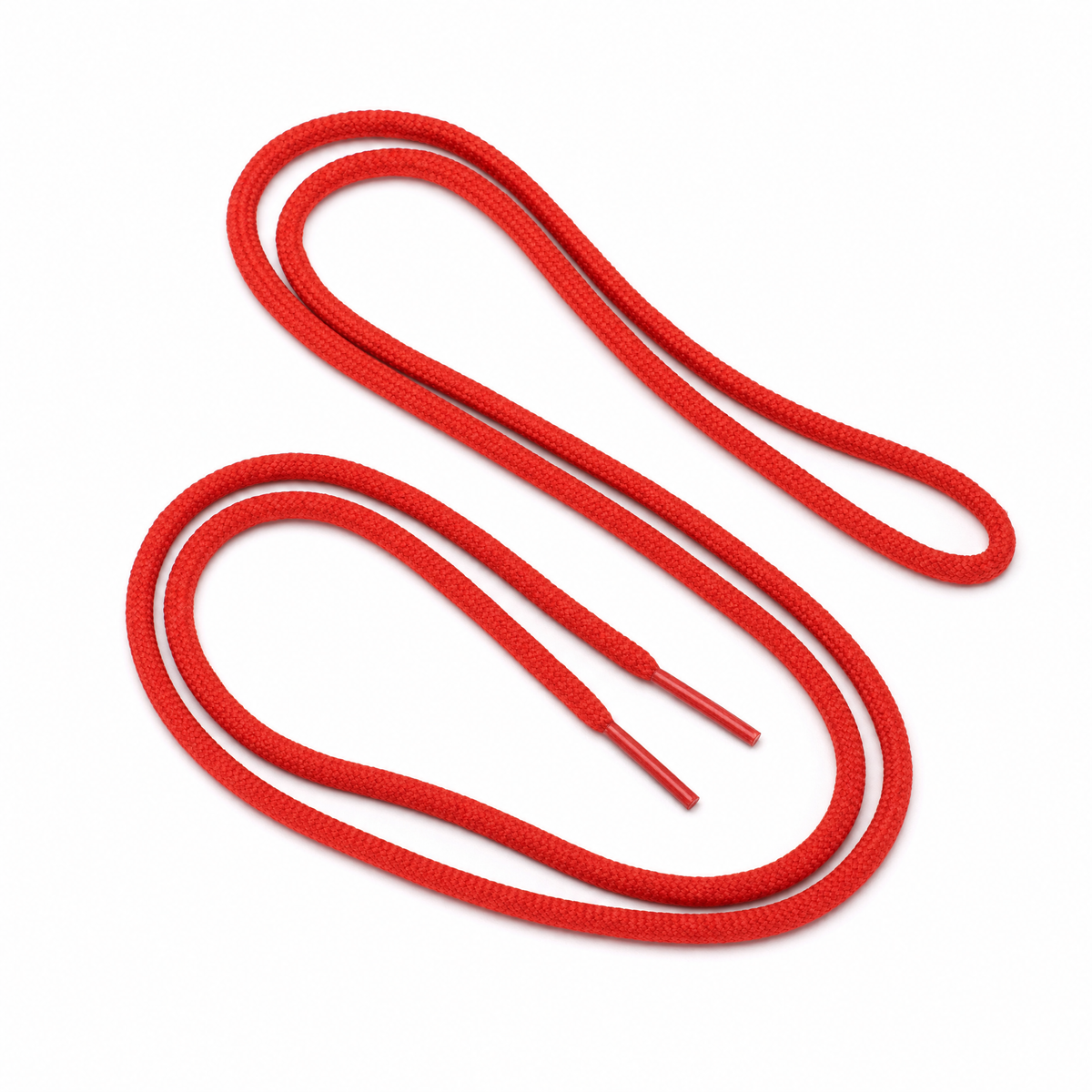 LACET TUBULAIRE POLYAMIDE POUR CHAUSSURE DE SAVATE BF - ROUGE
