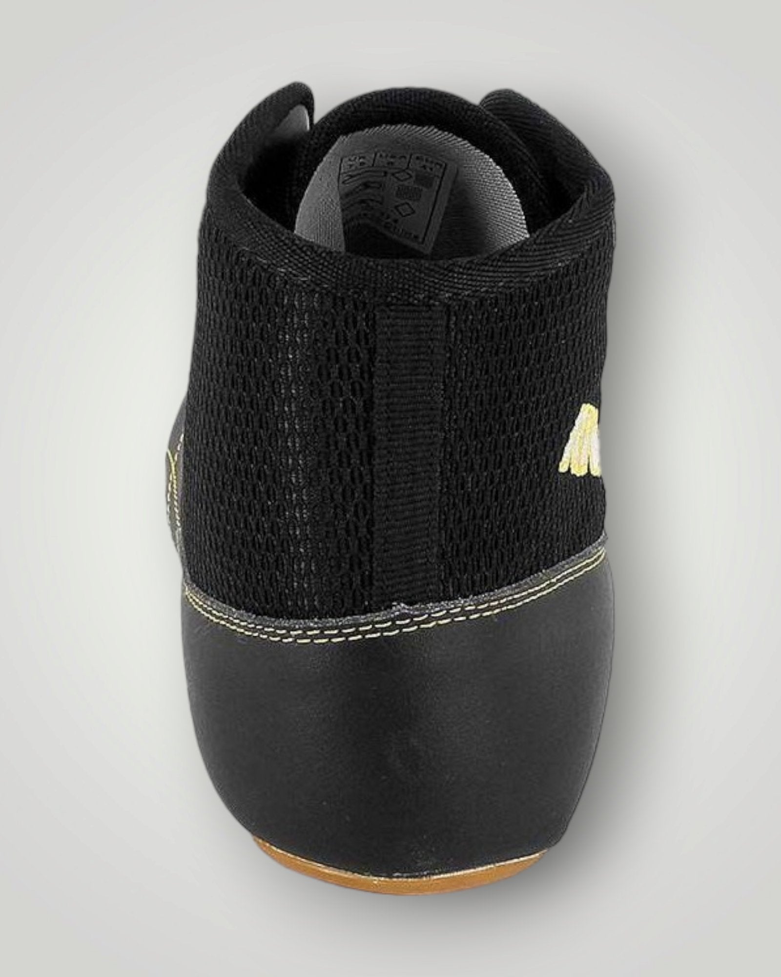 Chaussures de Savate Boxe Française ROOKIE Noir, vue arrière