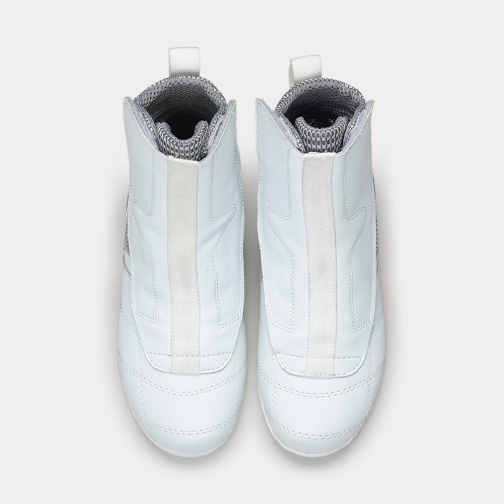 SCARPE DA BOXE FRANCESI - F1 BIANCO CHIARO