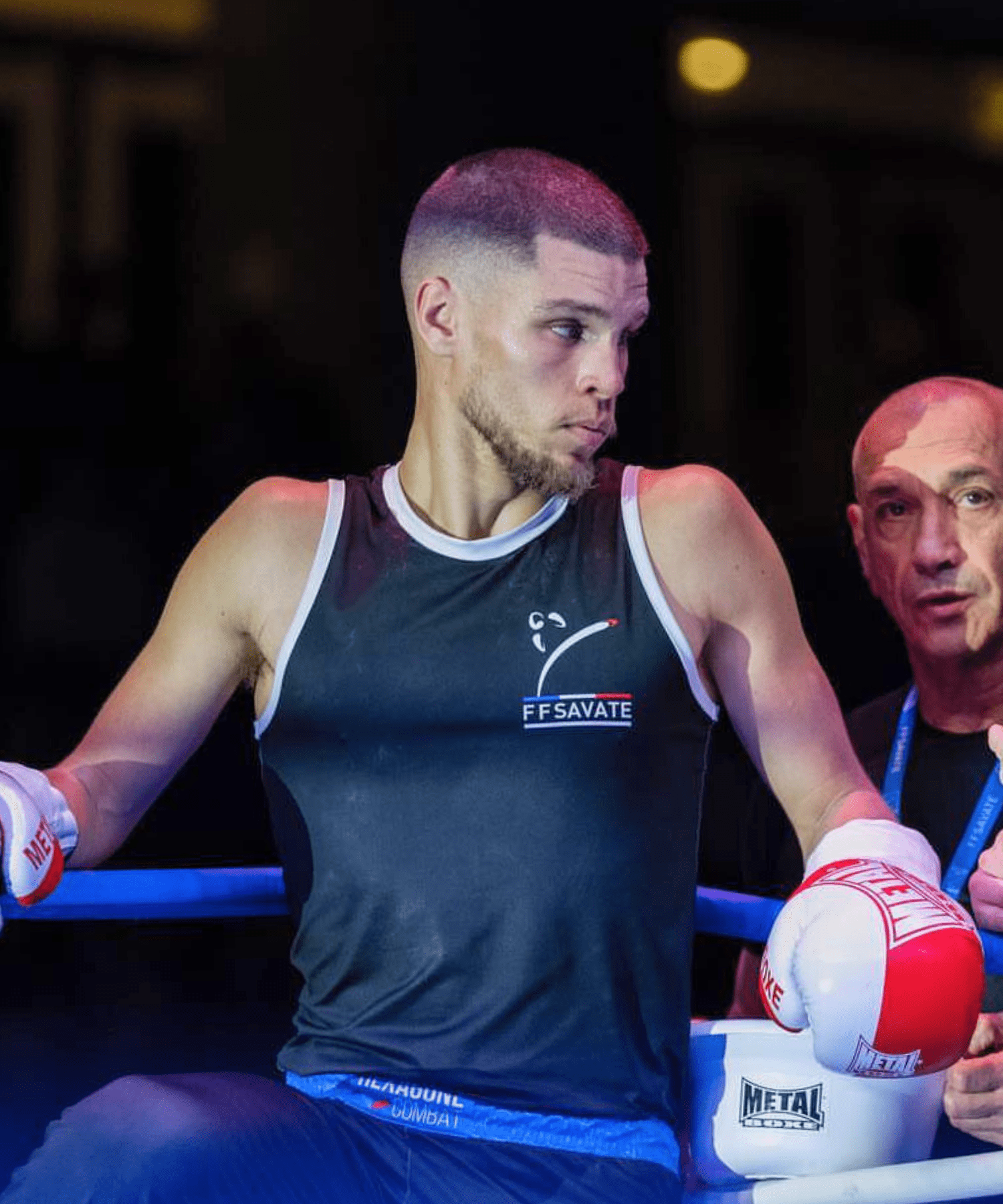 Iden Garcia, champion du monde de savate boxe française, boxeur du Pôle France de savate