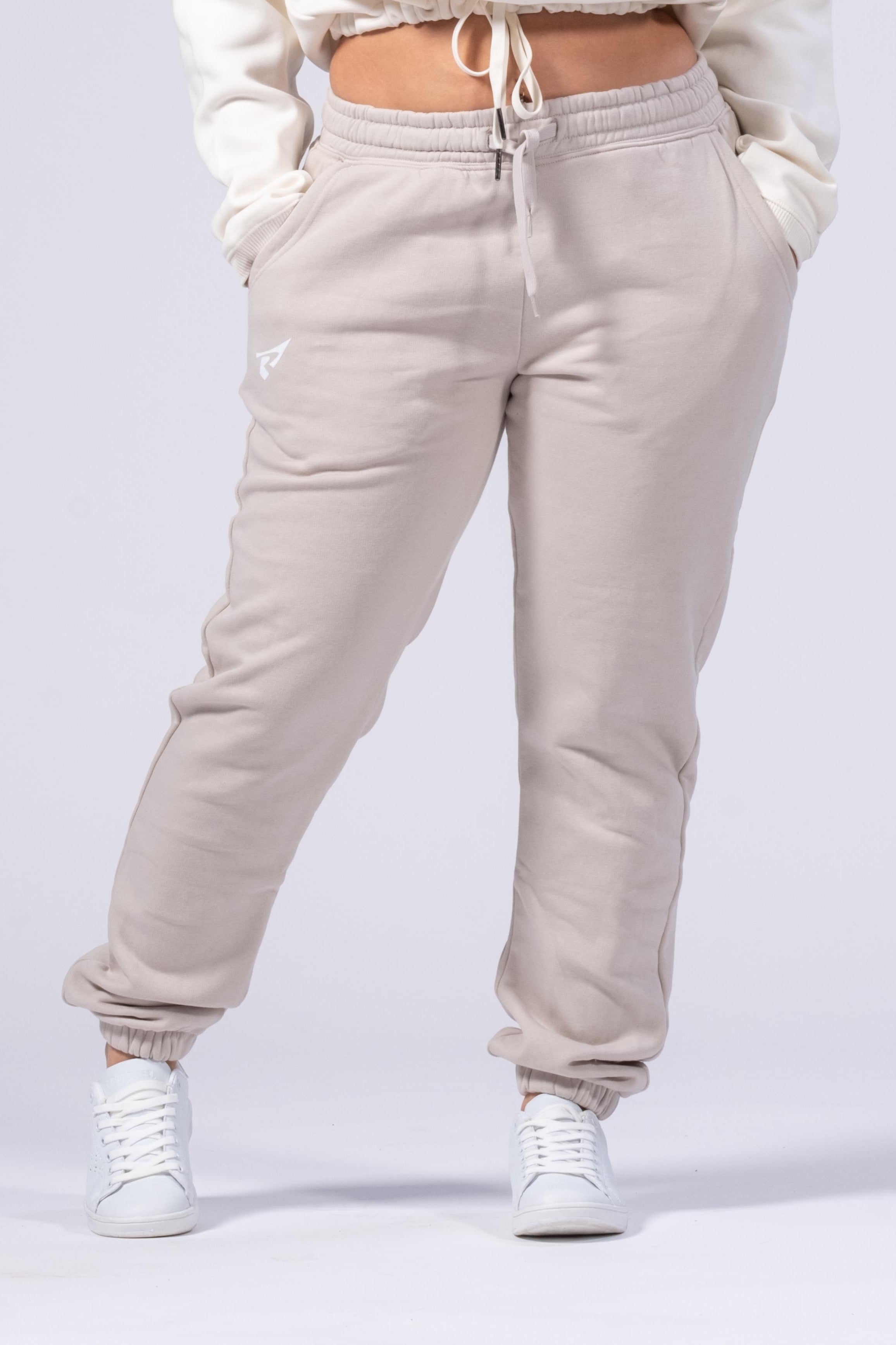 JOGGING ECOLÓGICO PARA MUJER - CREMA