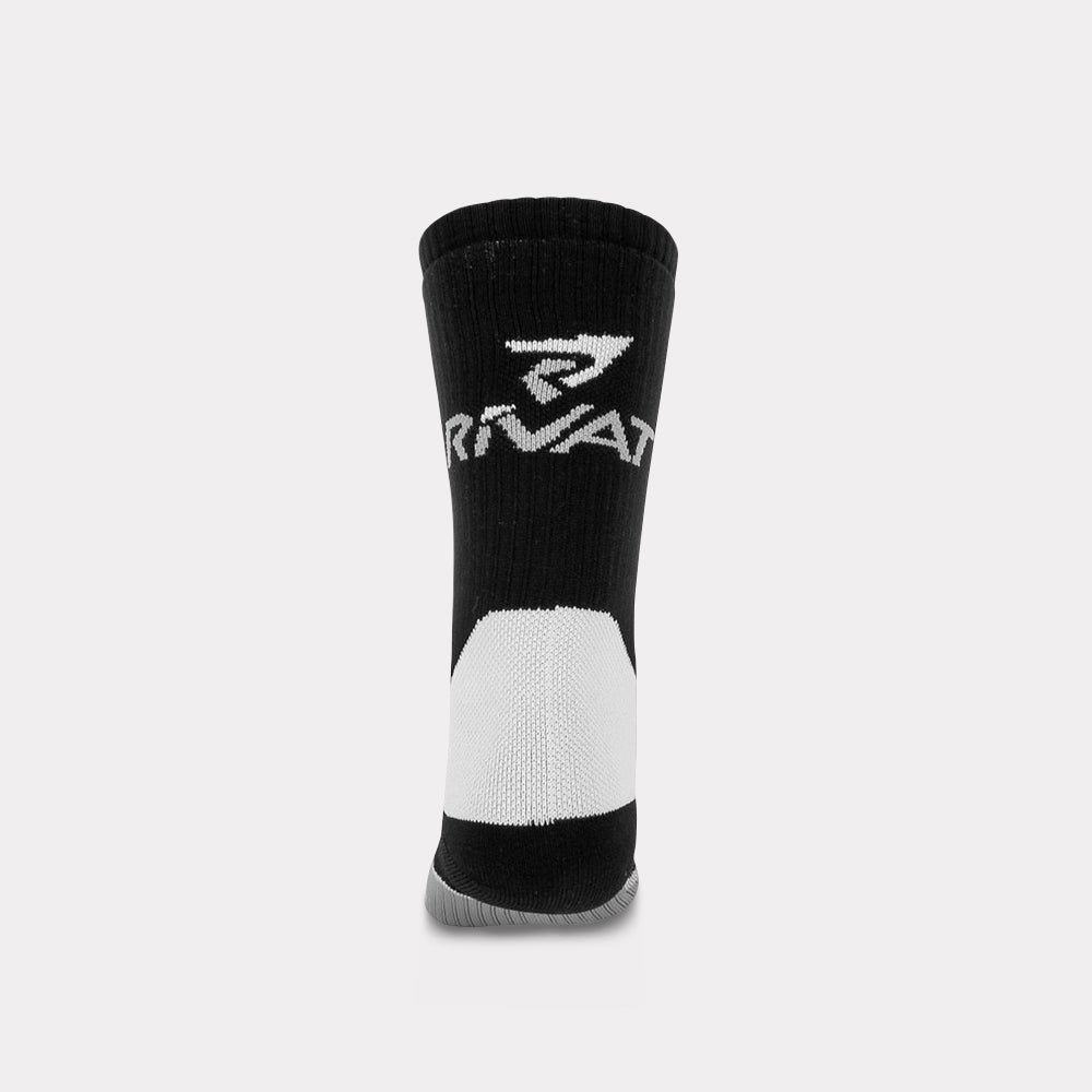KAMPFSPORTSOCKEN SCHWARZ / WEISS / GRAU - RIVAT