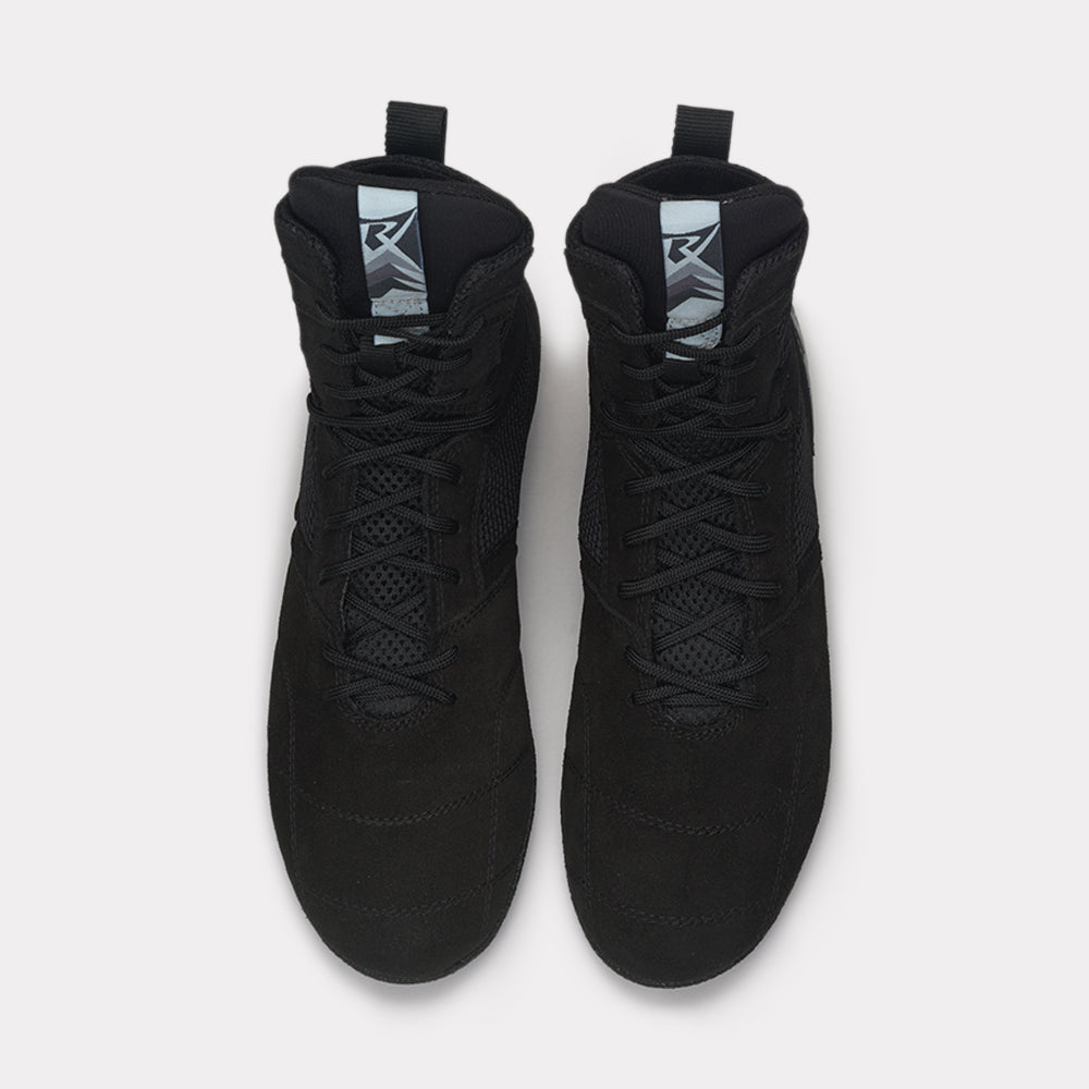 SCARPE DA BOXE FRANCESI - TOP LIGHT NERO