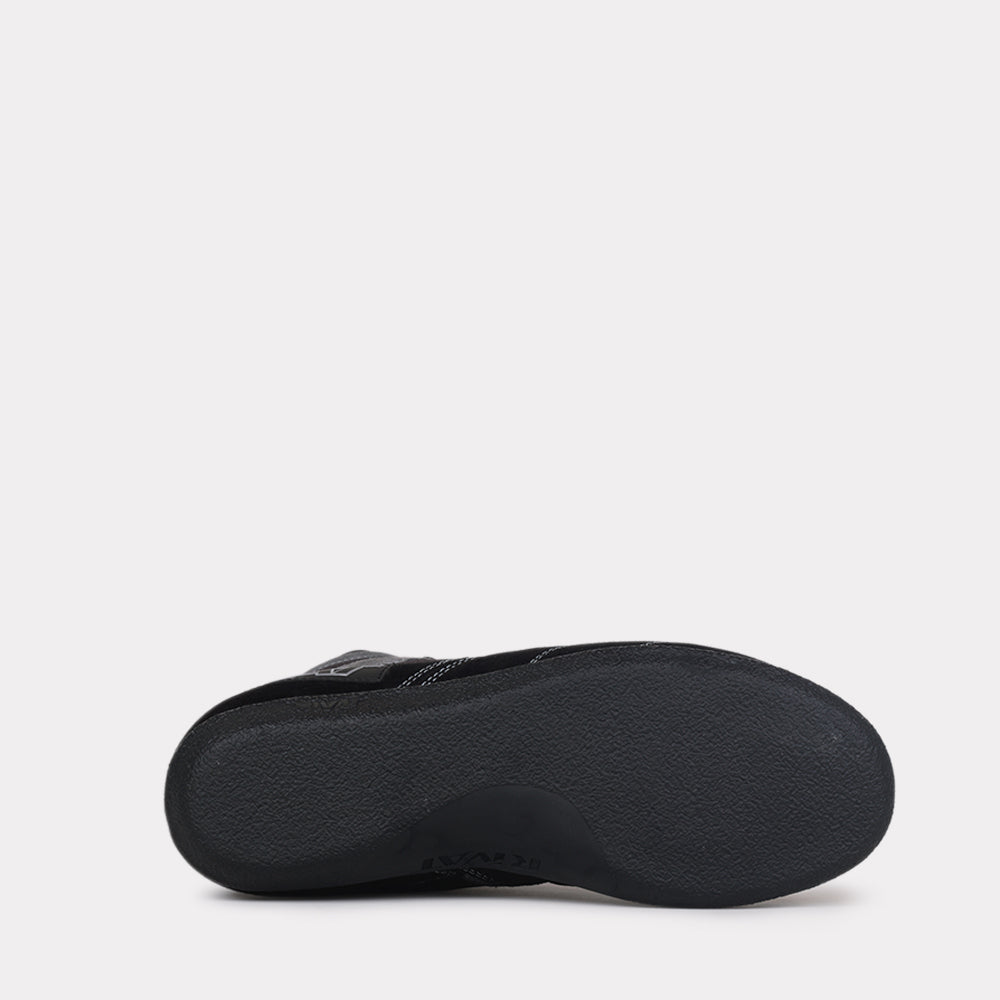 ZAPATILLAS DE BOXEO FRANCESAS - TOP NEGRO / ANTRACITA