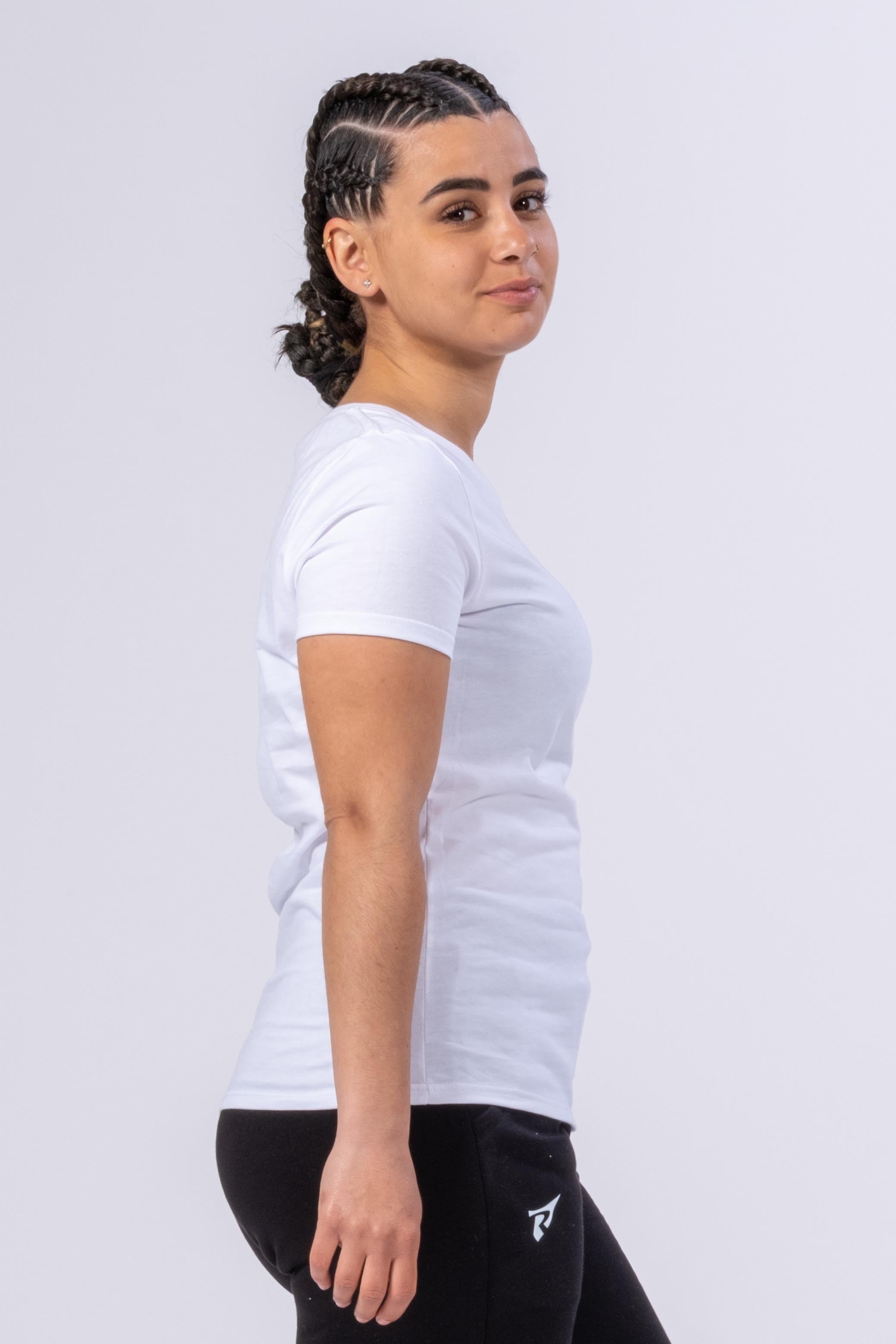 T-SHIRT MADE IN FRANCE FEMME EVO - BLANC
