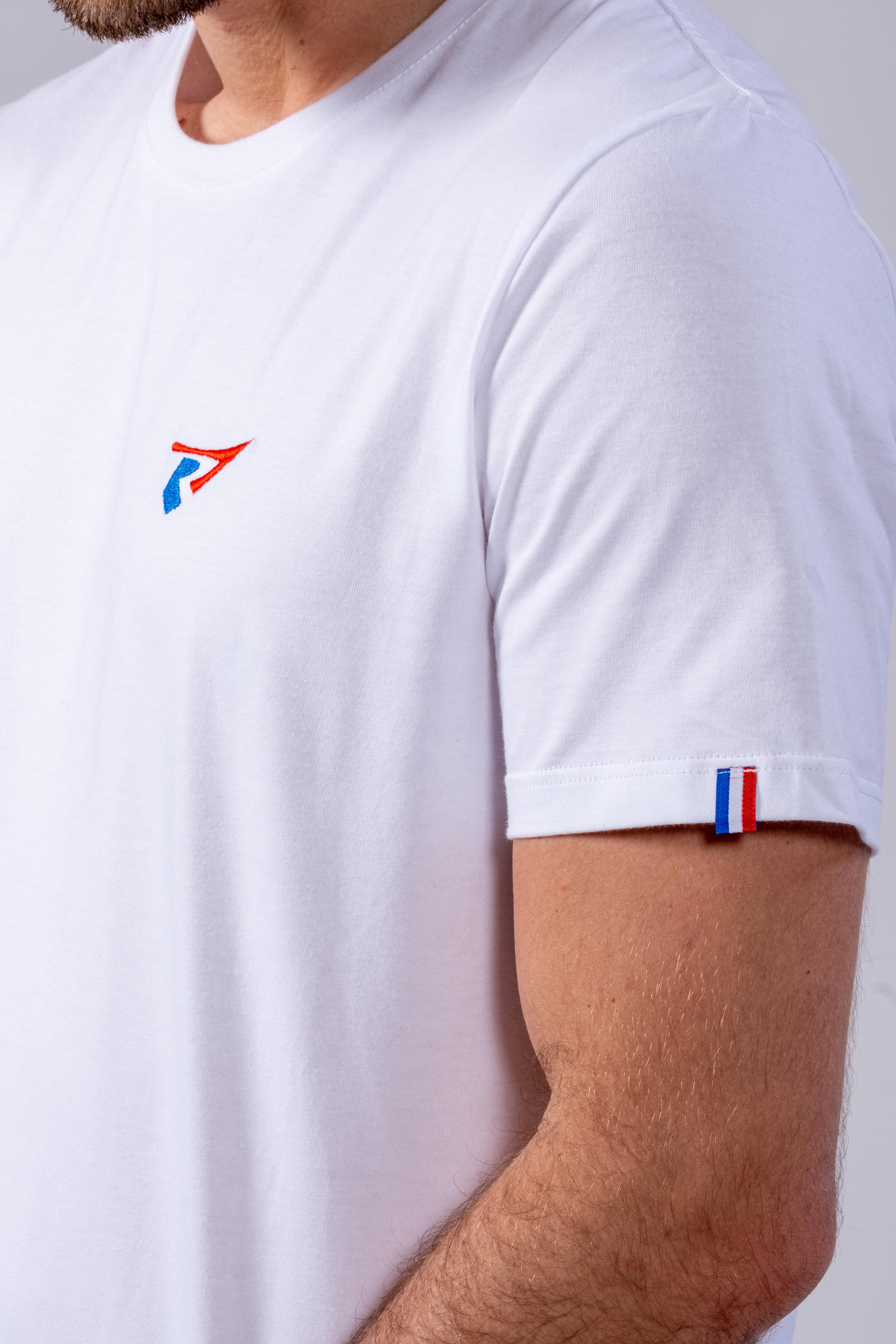 BIO-T-SHIRT FÜR MÄNNER - WEISS