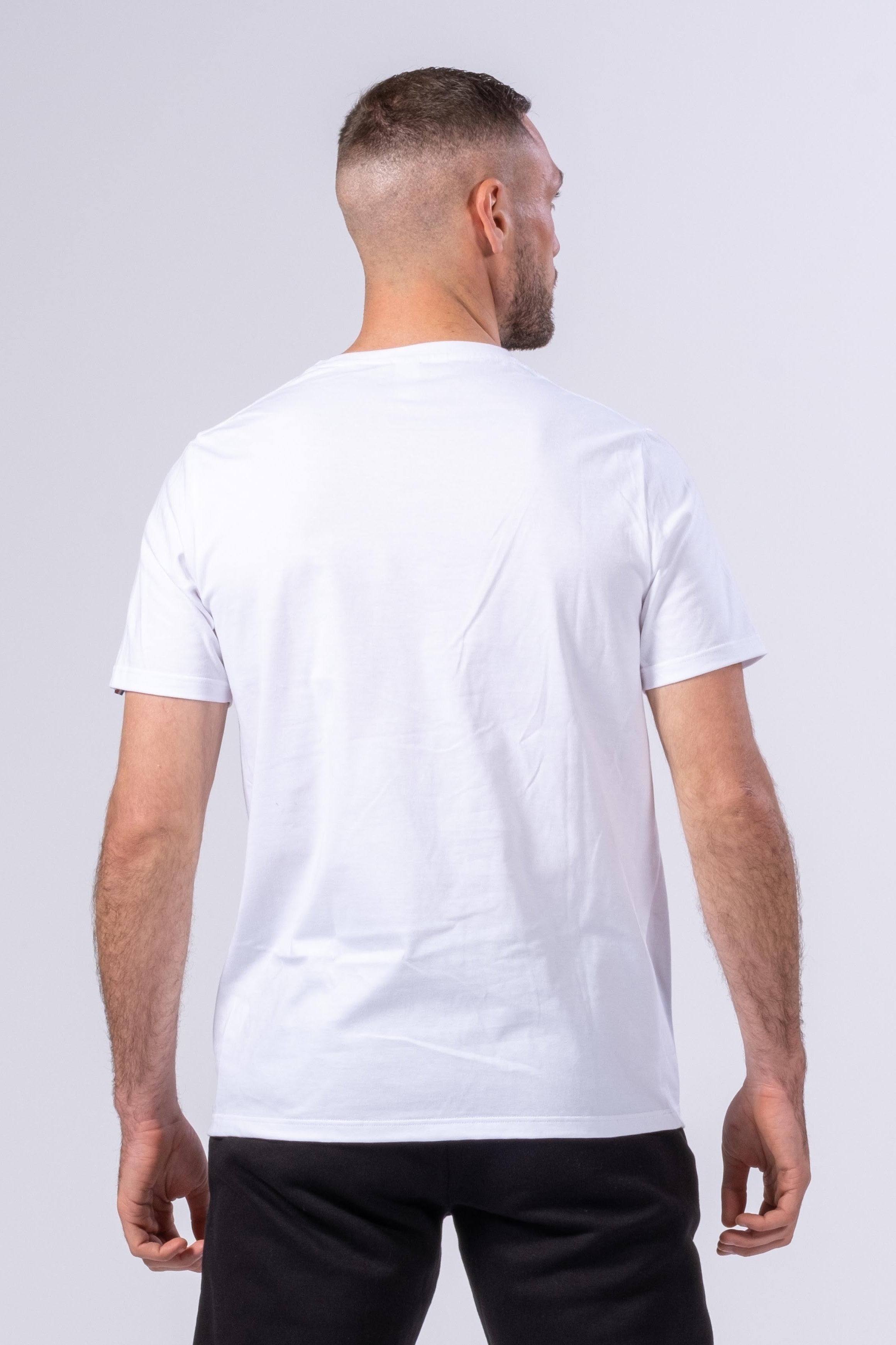BIO-T-SHIRT FÜR MÄNNER - WEISS
