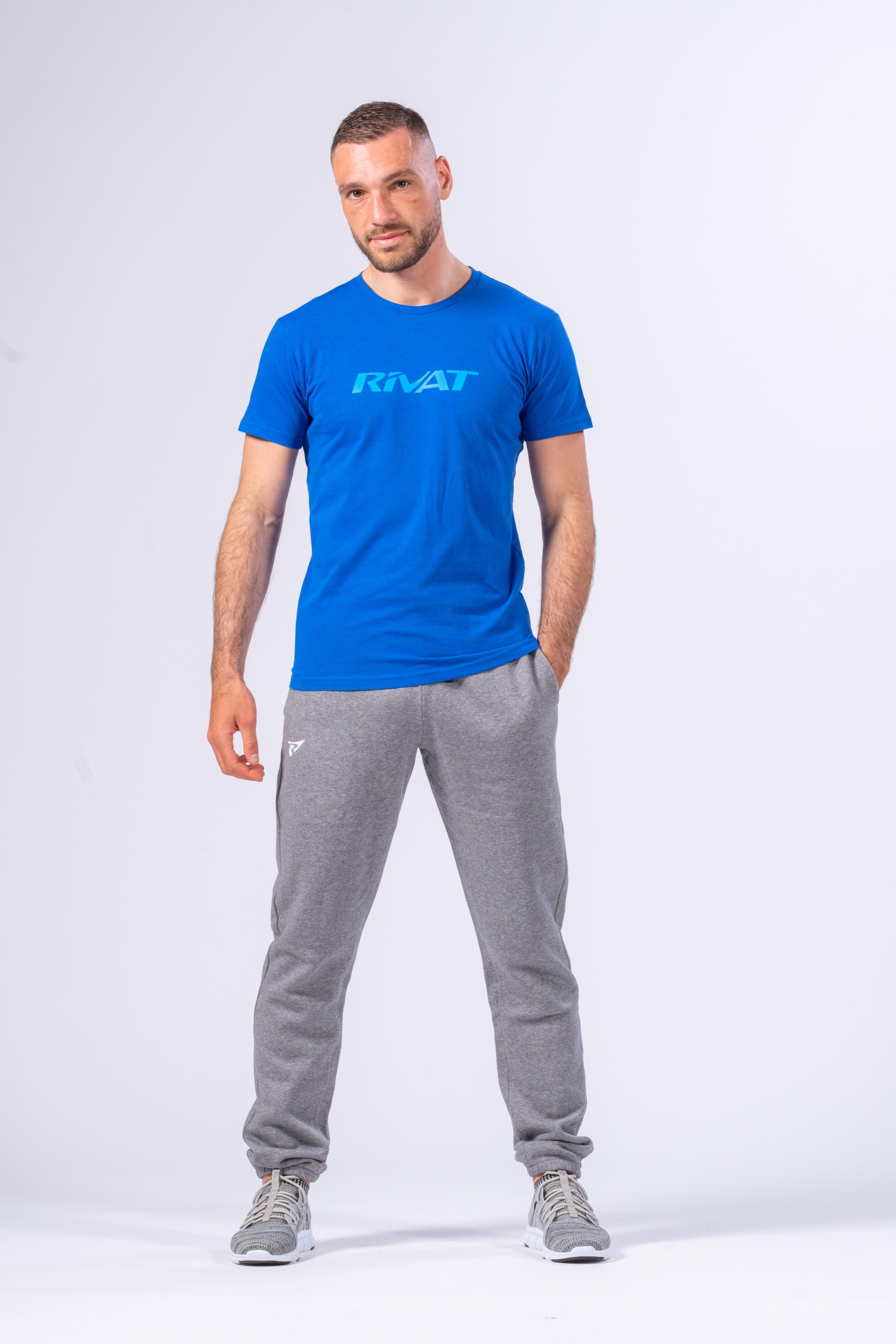 CAMISETA ORGANIC INSPIRE HOMBRE - AZUL