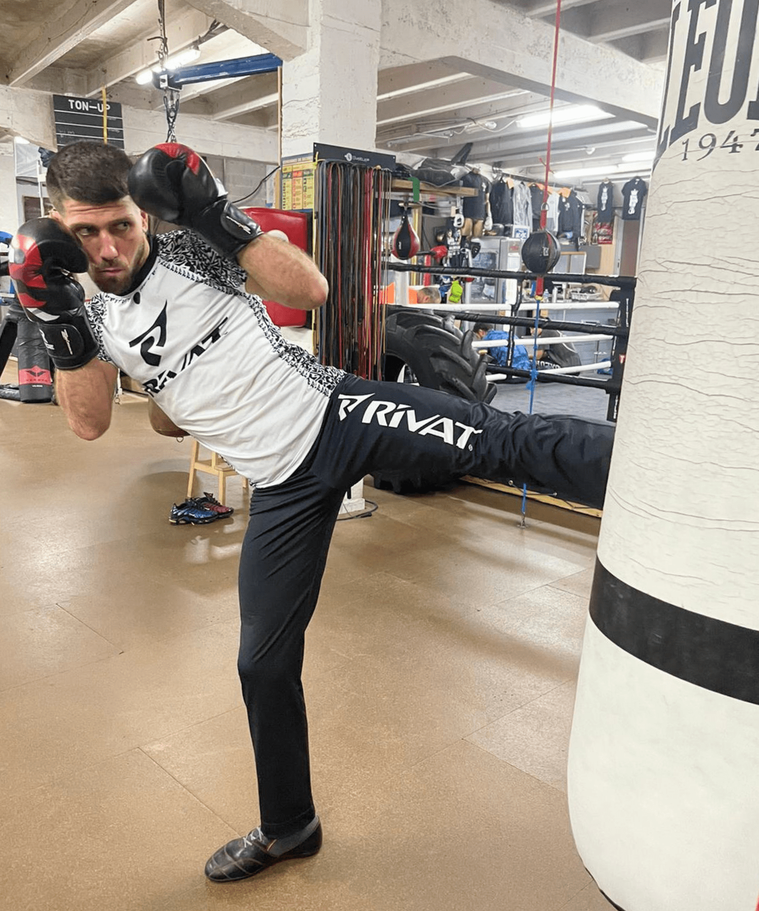 Thomas Silvestri, boxeur du Royal Boxing Club