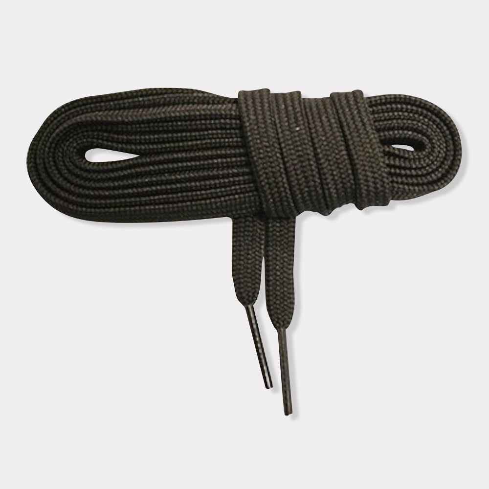 Lacets polyamide chaussures boxe française noirs résistants pour accessoires de sport Rivat