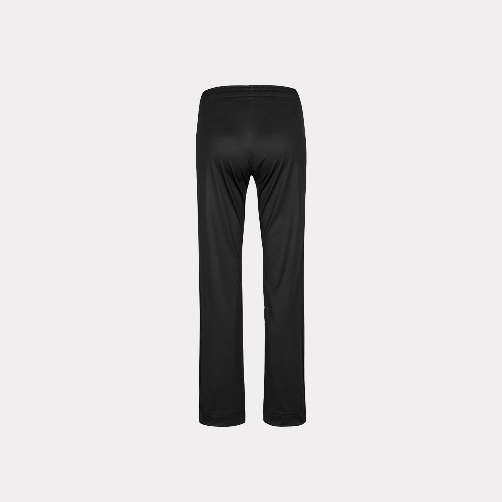 Pantalon savate boxe française noir Rivat avec taille élastique pour entraînement confortable